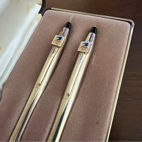 Vintage Cross United State Postal Blue Pen & Retractable Pencil 0.5mm - Picture 2 of 5